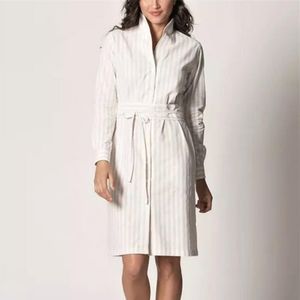 Sarah Alexandra Long Sleeve Shapeable Collar Shirt Dress